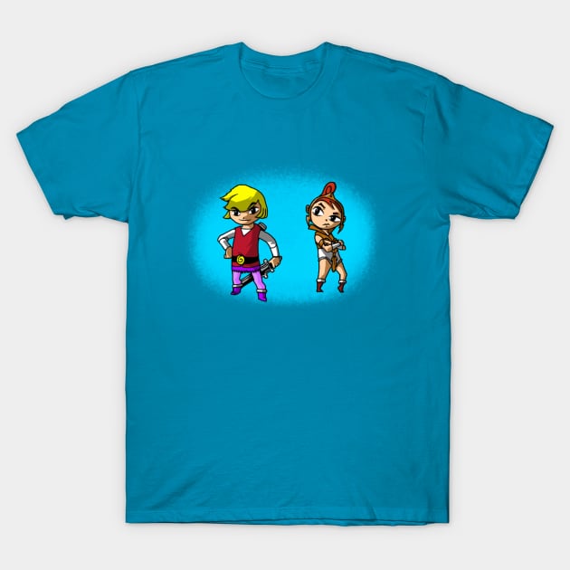 Adam and Teela T-Shirt by Chaosblue